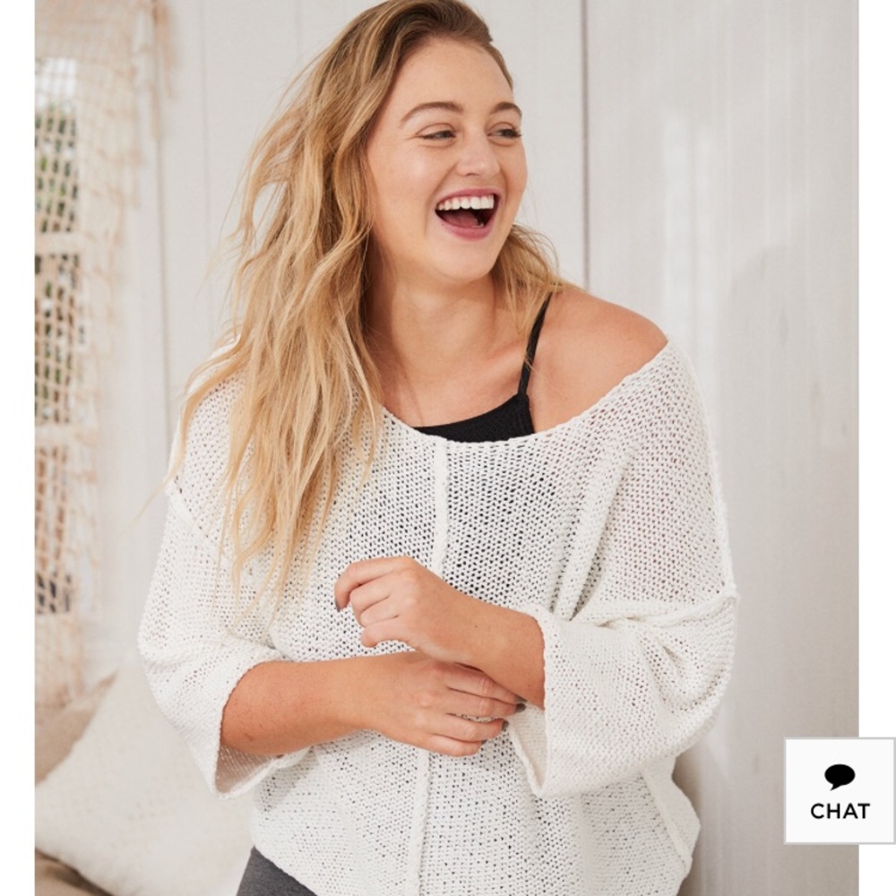 Aerie bonfire sweater size small